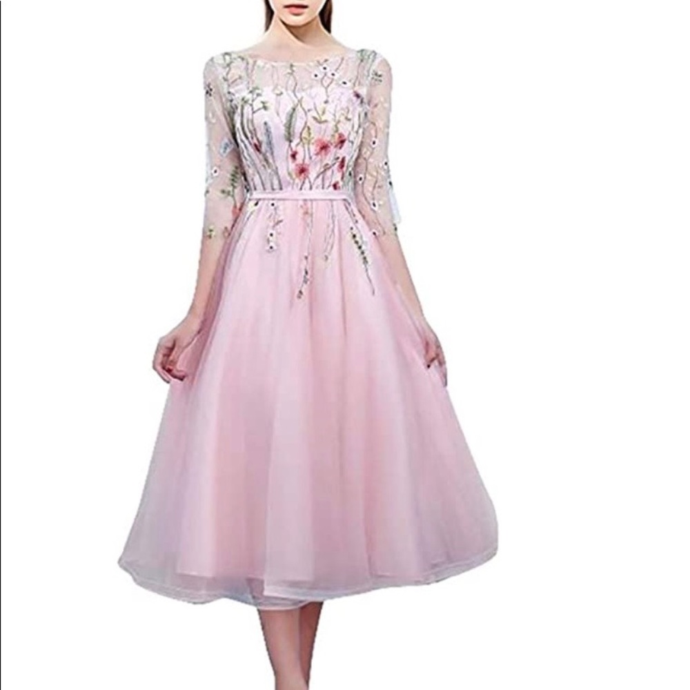 Anna Bride Floral event dress